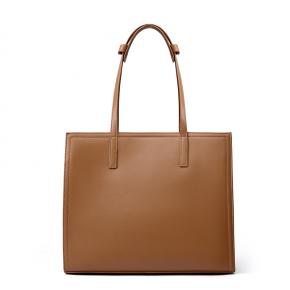 Tote bag for women genuine leather large capacity briefcase computer bag 2302